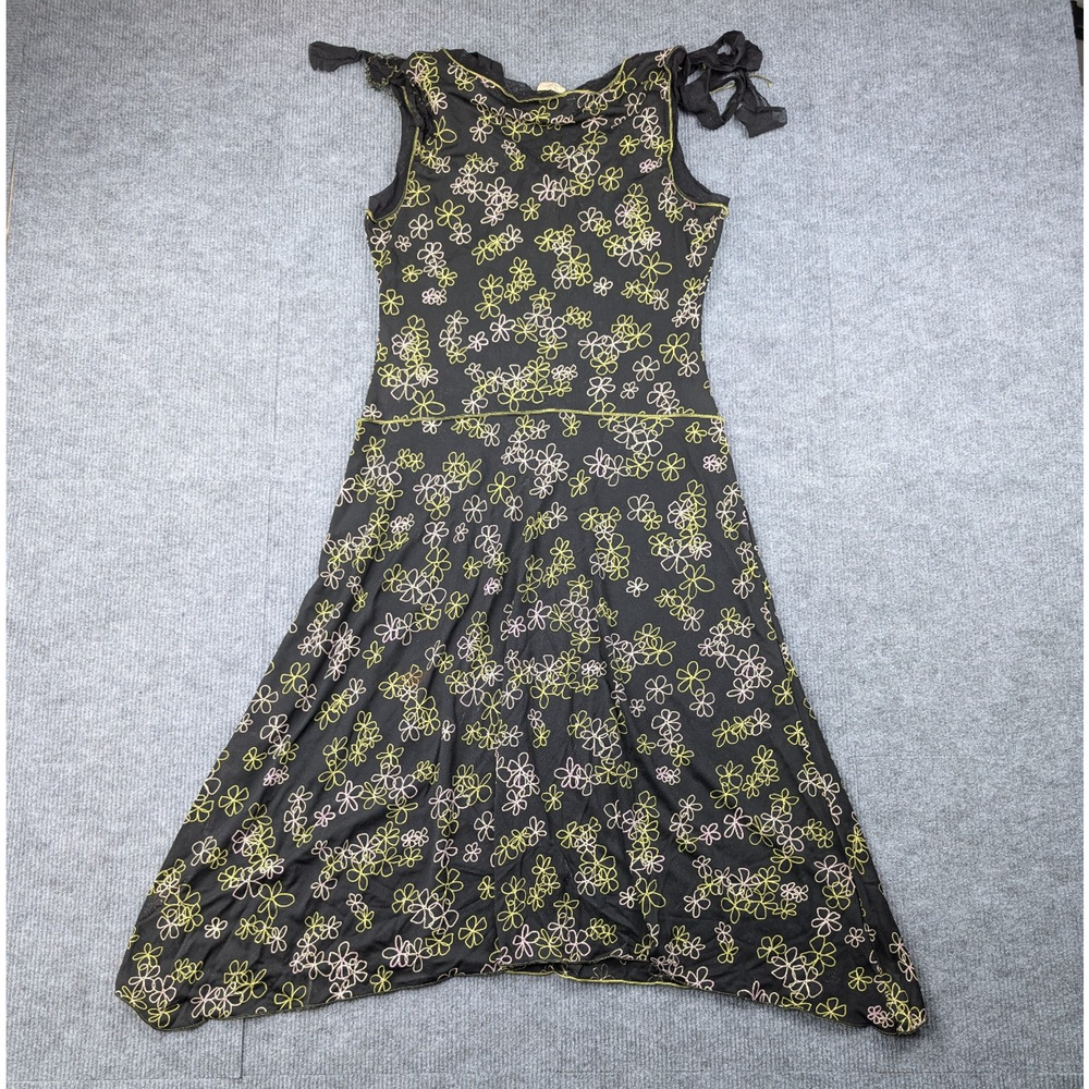 Vintage Max Studio Dress Womens Small Floral Fairy Grunge 90s Y2K Phoebe - Picture 4 of 7